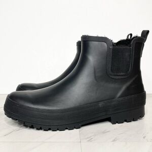 New! Chooka Everyday Chelsea Black Rain Boot 11